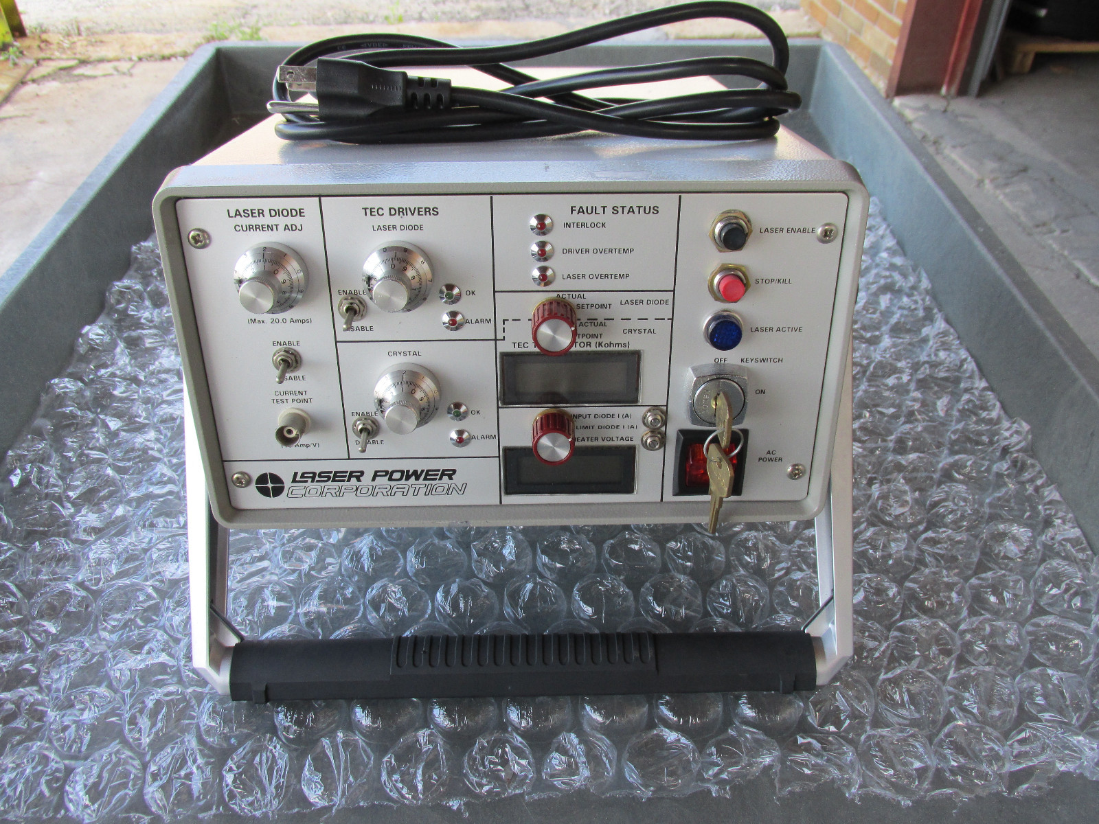 Laser Power Corp. Digital Diode Drive Laser Power Source Very Good Condition!!!