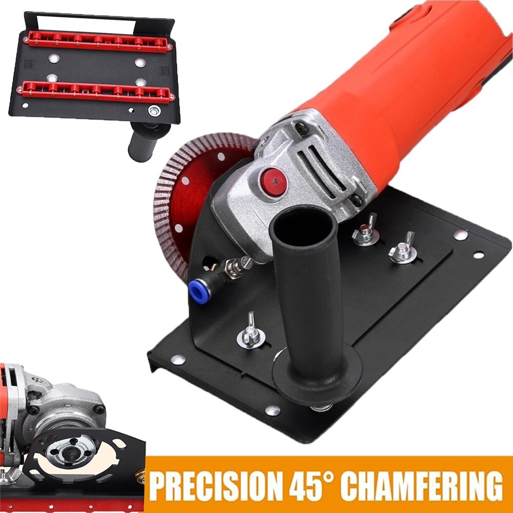 Angle Grinder Stand For Tile 45 Degree Chamfer Cutting Tile Chamfering Tool USA