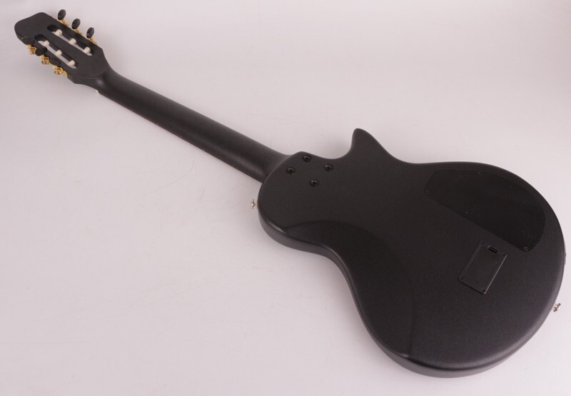 electric classical guitar Silent nylon string travel portable built in effect