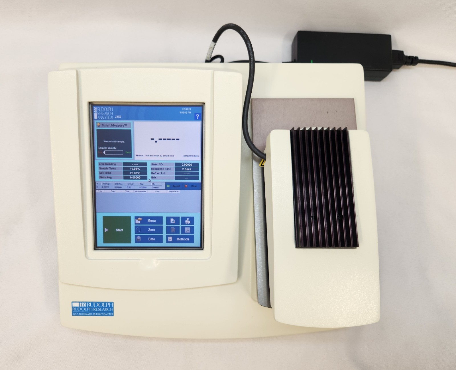 Rudolph Research Analytical J357 Automatic Refractometer J-357, Brix and RI