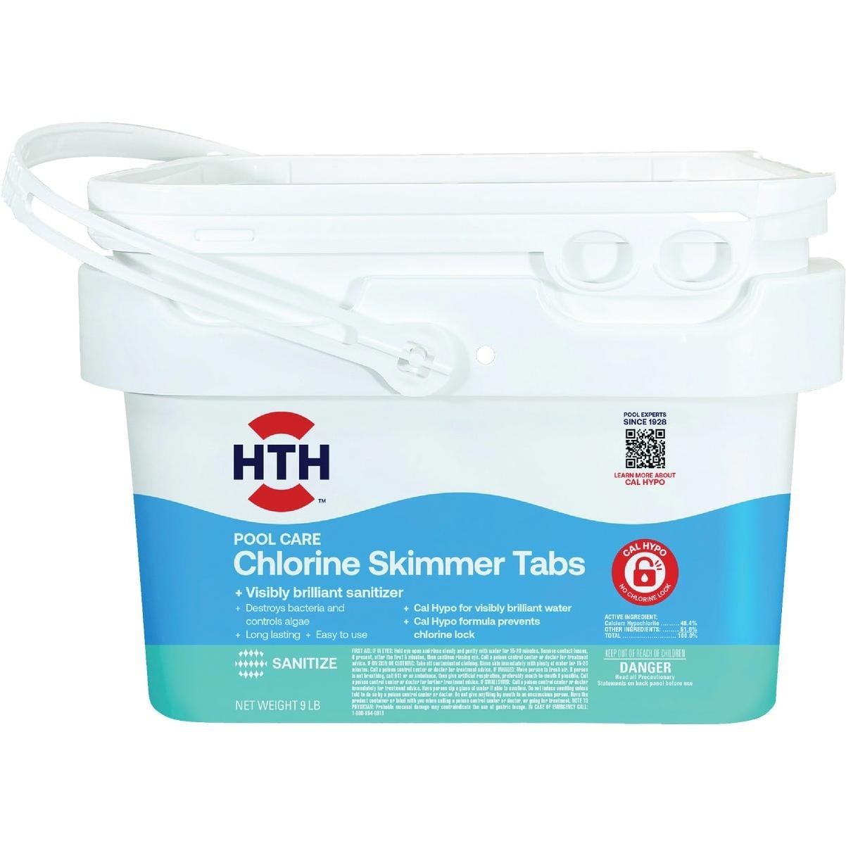 Swimming Pool Tablets Skimmer Tabs 9 LB Pounds Long Lasting