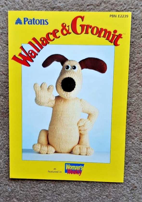 ALAN DART WALLACE & GROMIT TOYS KNITTING PATTERN PICK & MIX