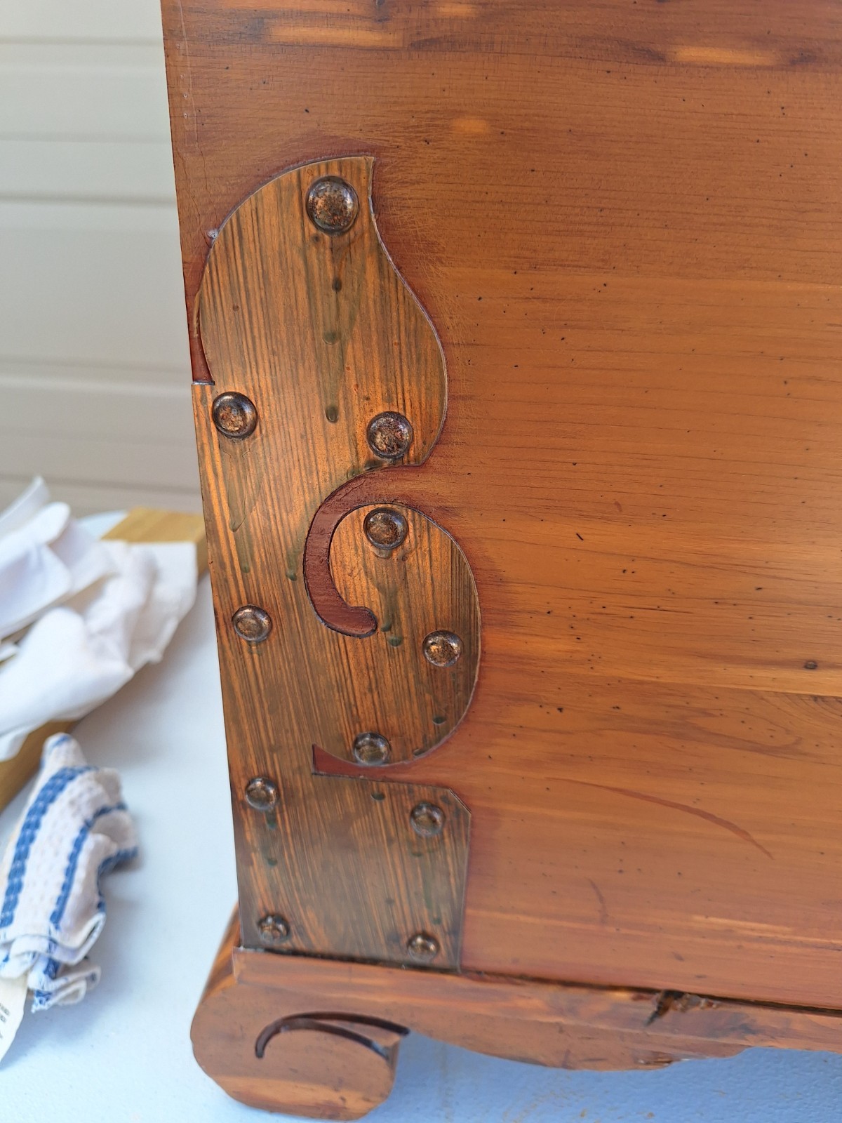 Vintage Solid Cedar Hope Chest – Circa 1930s – Refinished