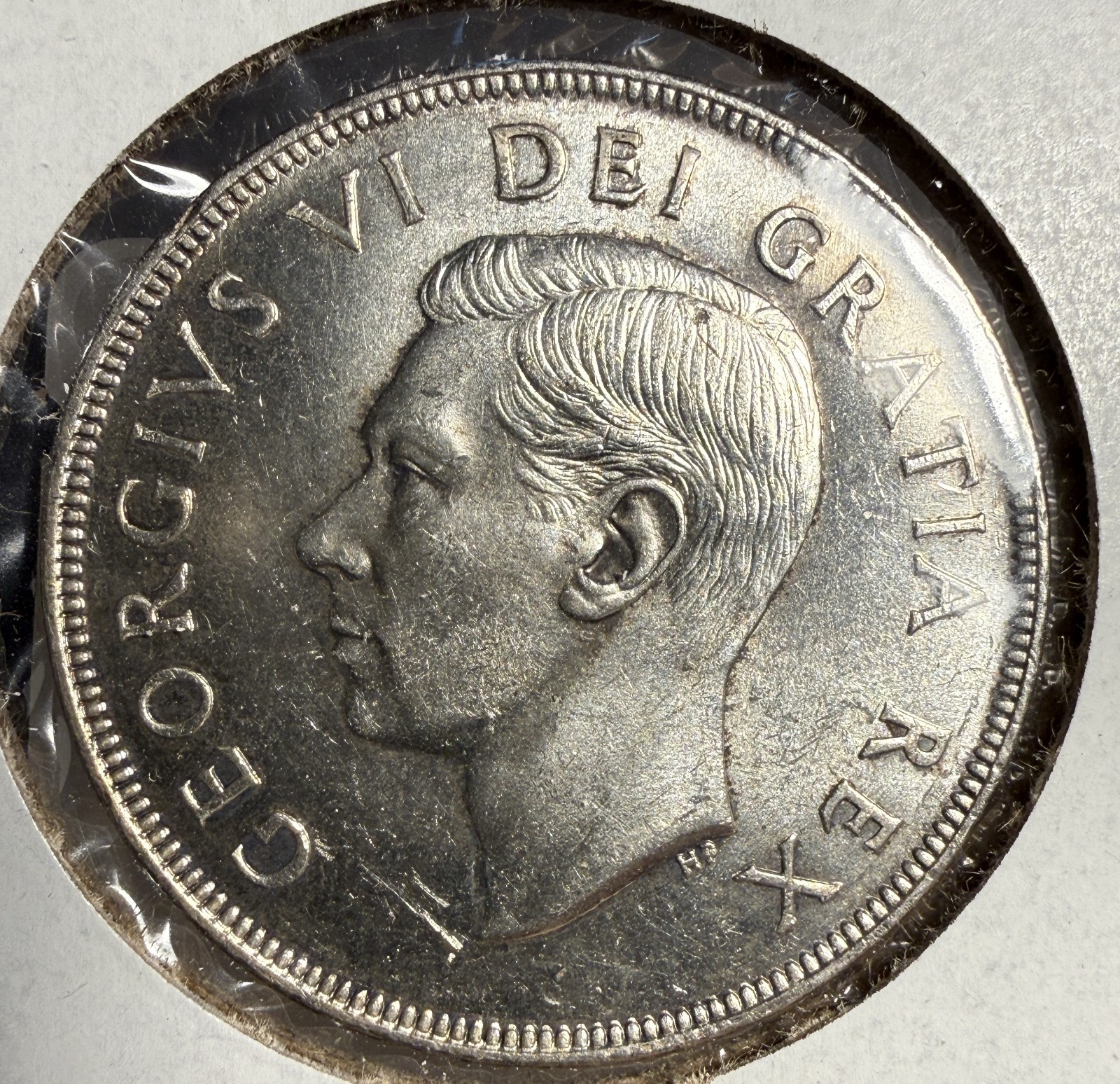 1952 Canadian Silver Dollar, MS+ NWL (15198)
