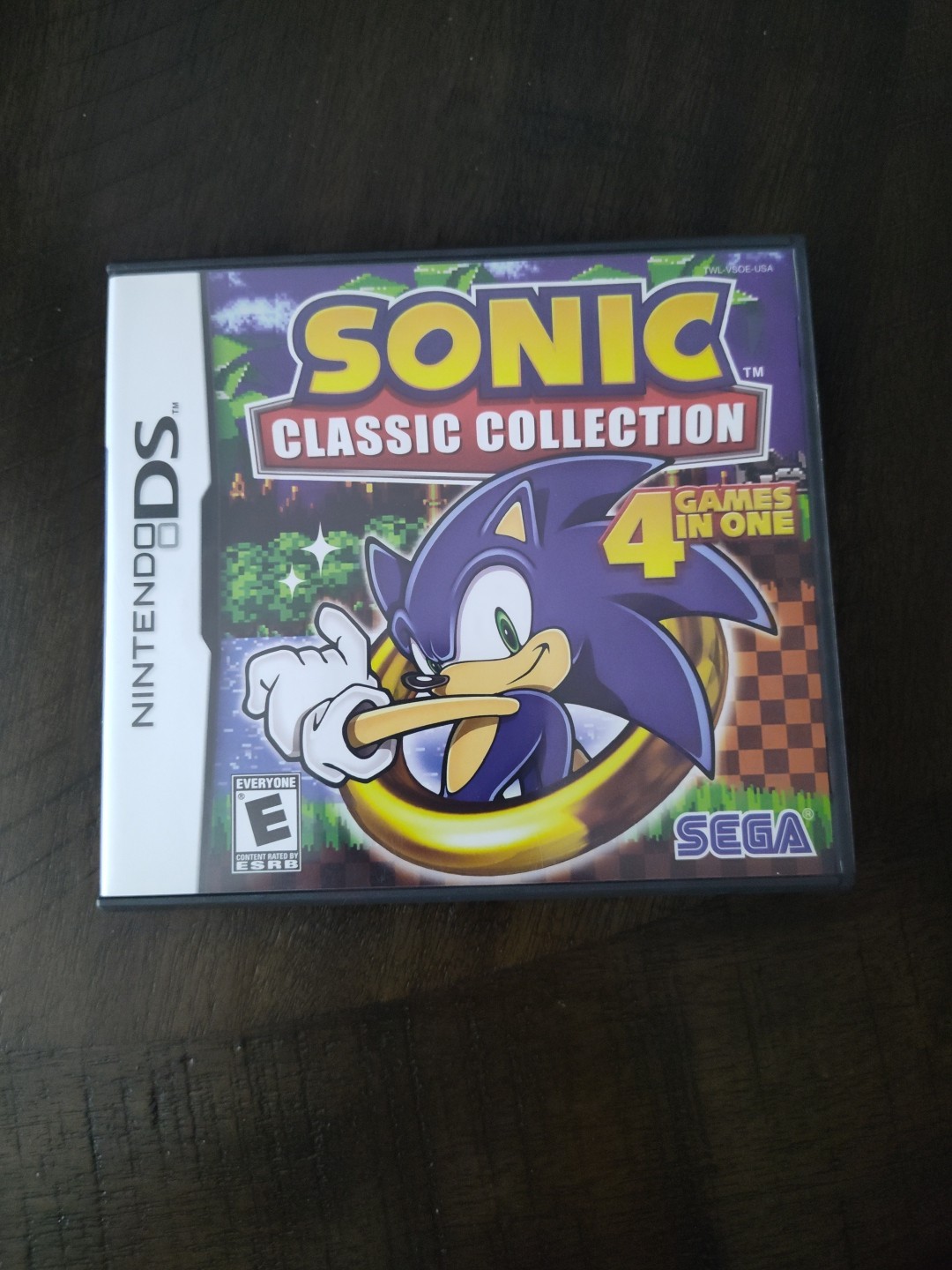 Sonic Classic Collection  (Nintendo DS) Case And Manual Only No Game