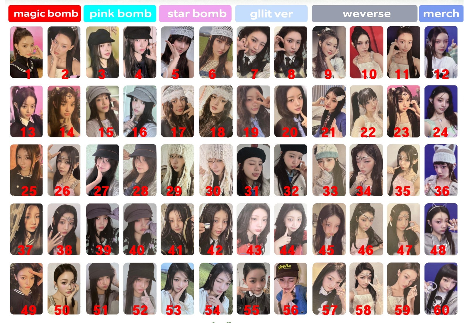ILLIT bomb Album genuine Official book/Gllity/Weverse /merch PHOTOCARD KPOP 아일릿.
