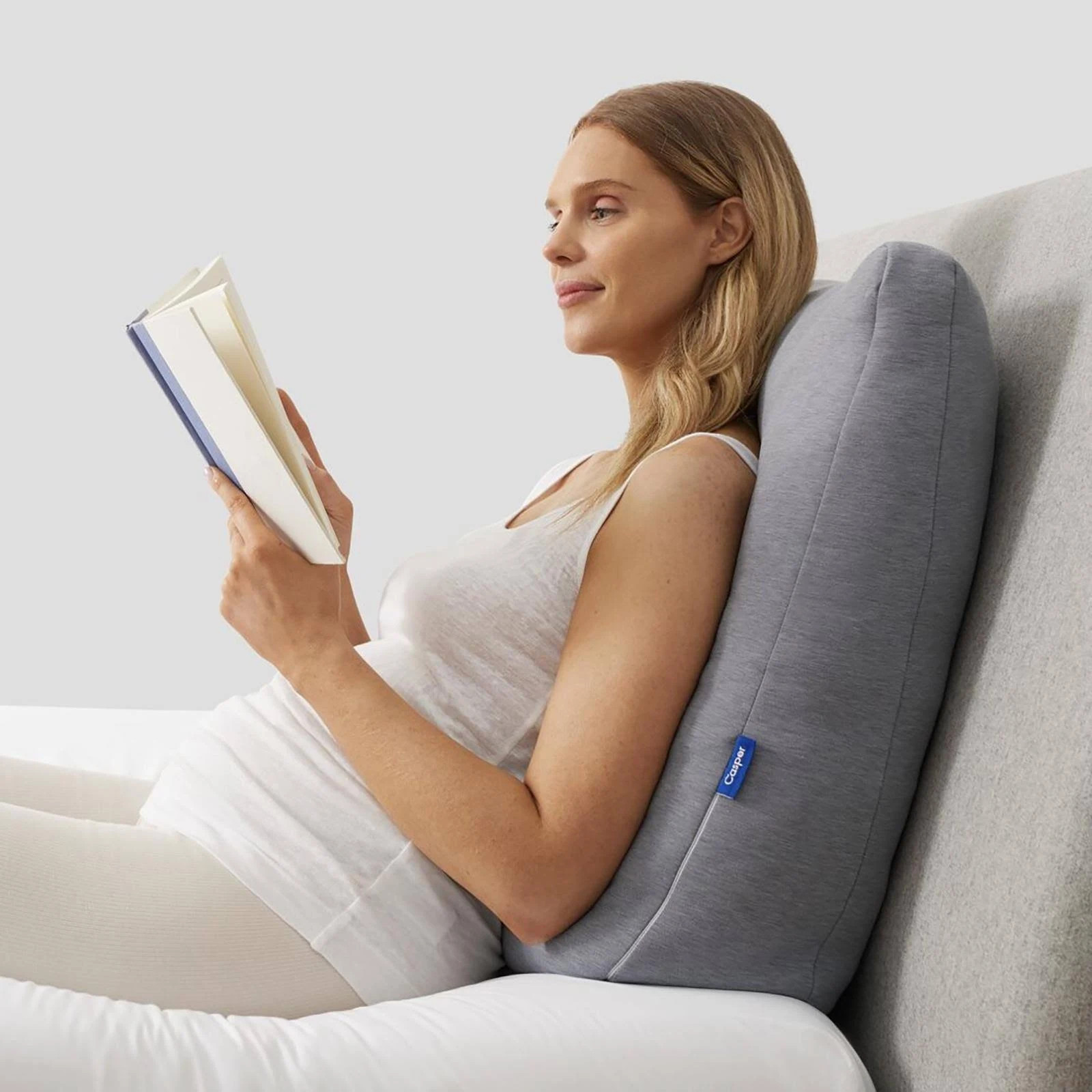 Casper Back Cushion Grey Backrest Pillow