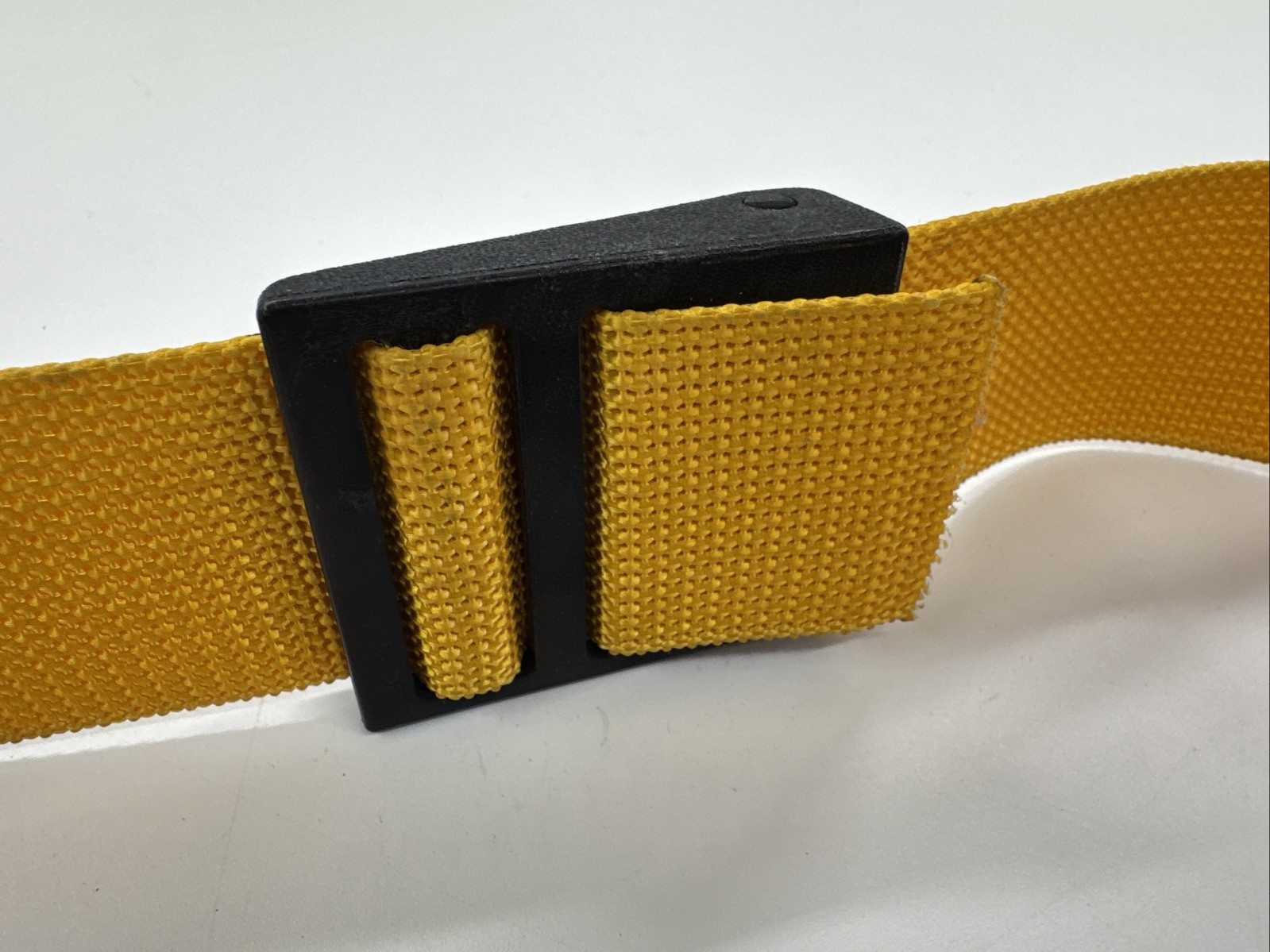 Vintage Diving Belt With 3 Lead Weights Quick Release Buckle Yellow Scuba Dive