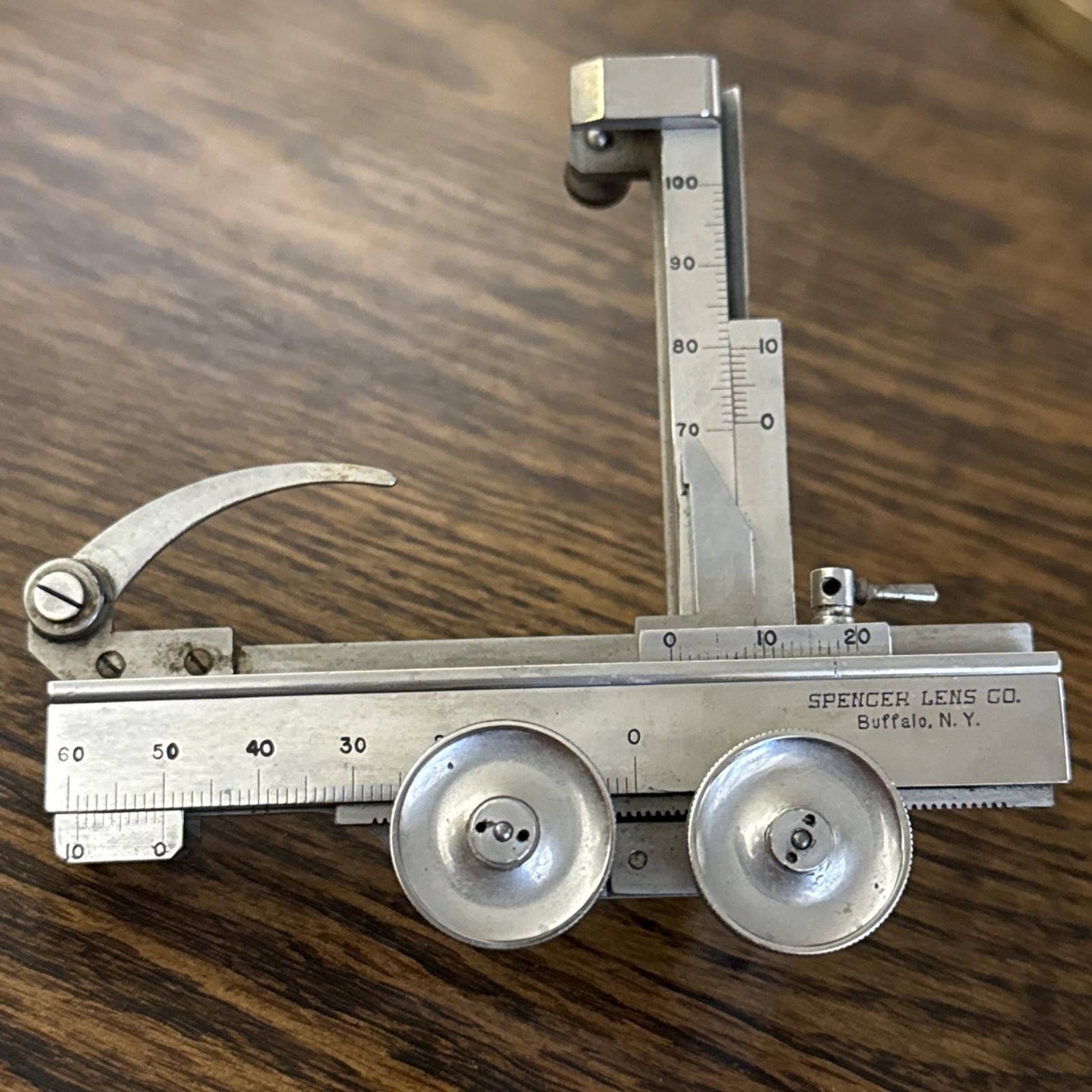 Vintage Spencer Lens Co Microscope Optical Measuring Gauge Instrument