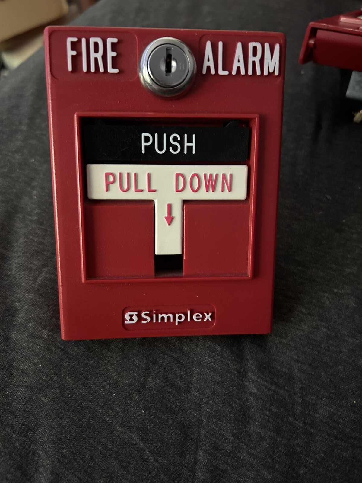 Simplex 2099-9756 Fire Alarm Pull Station (RED BACK)
