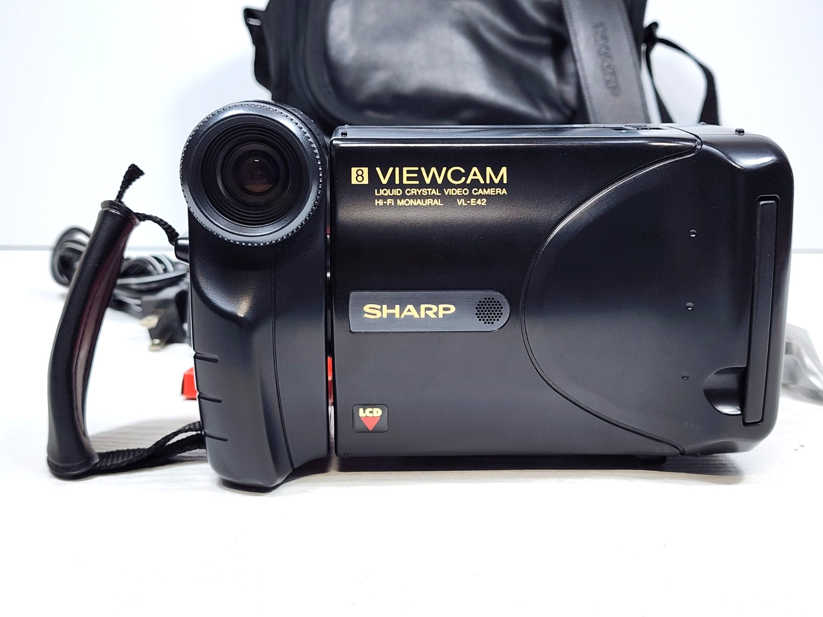 Sharp ViewCam Liquid Crystal VL-E42U Handycam Style Lot Extras Works Read