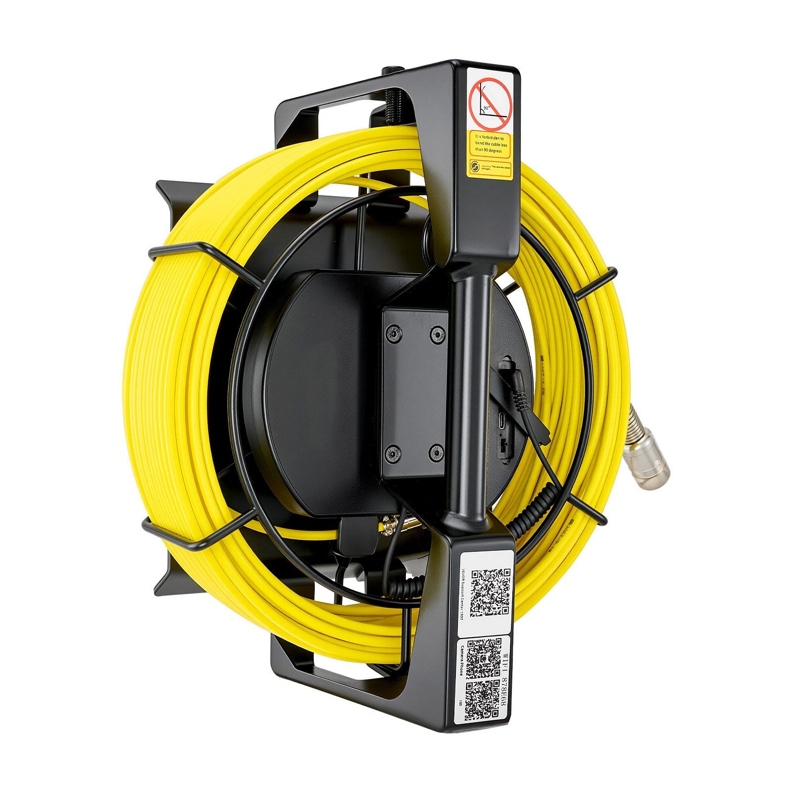 164ft Sewer Camera WiFi for Phone/Tablet Pipe Inspection, 12 LED