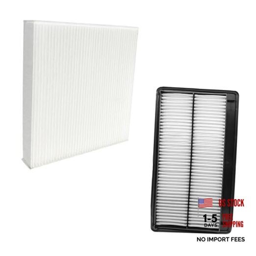 Comb Cabin Engine Air Filter for Acura MDX size for MDX 3.5L (2026-2022) White