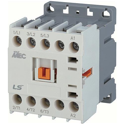 GMD-6M-10-24, Mini Contactor, 6A, 3 Pole, 1 N.O. Aux., 24VDC Coil