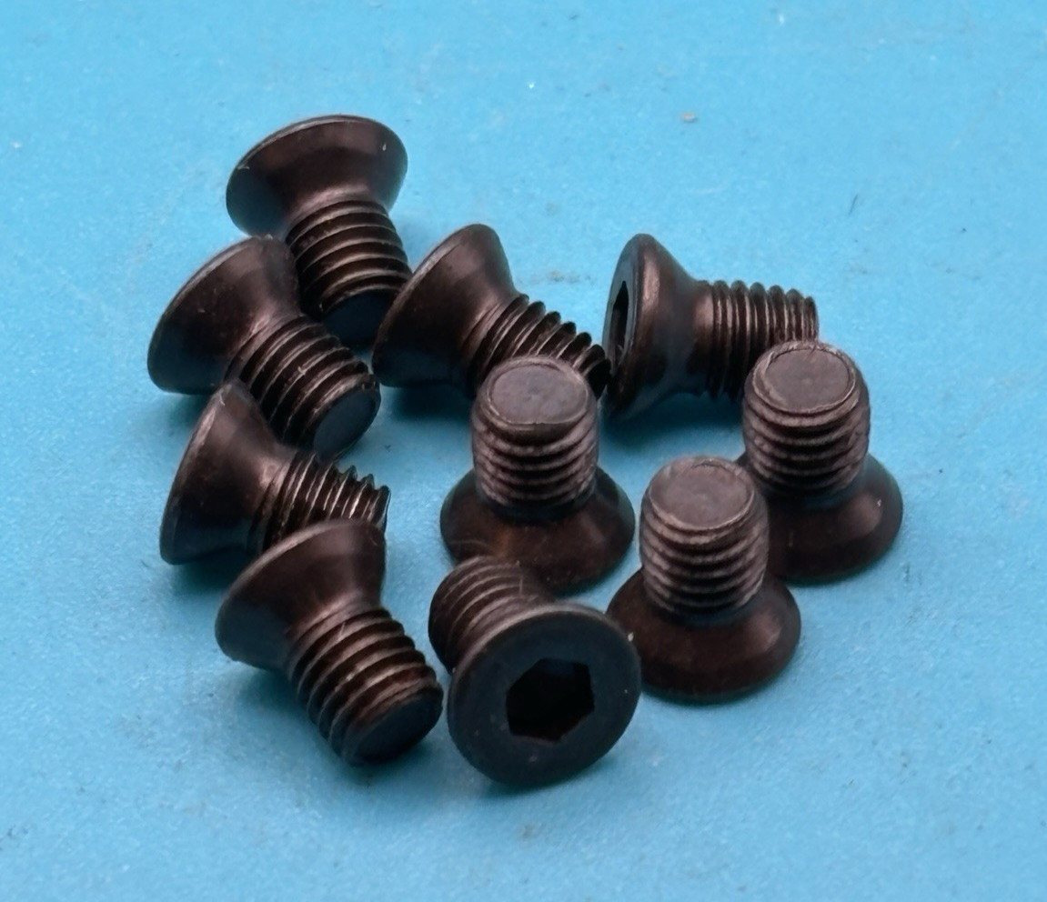 Weaver 8-40 x 1/4" Flat Head Scope Base Mounting Screws (Pkg of 10)