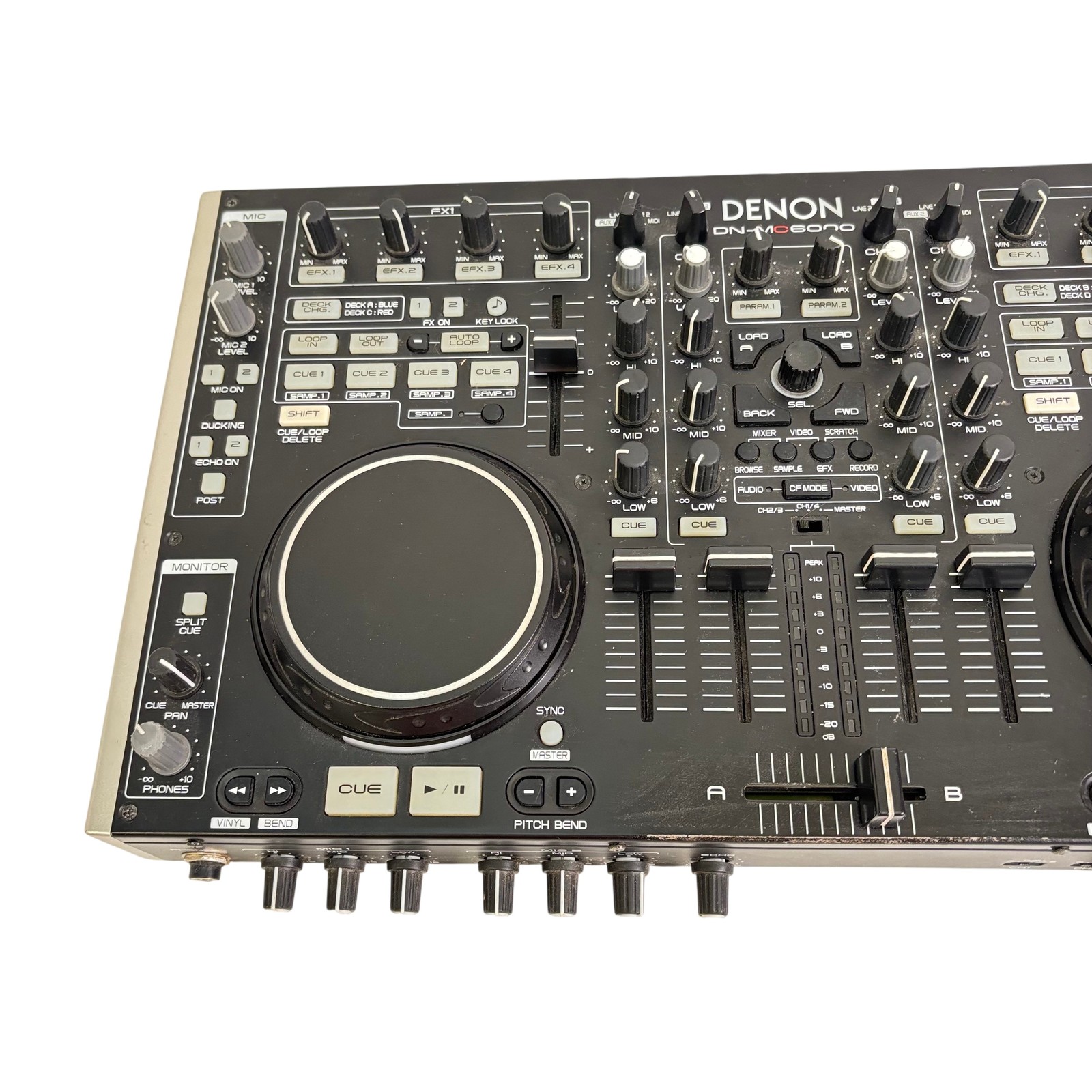 Denon DN-MC6000 4-Channel Double Deck DJ MIDI Controller