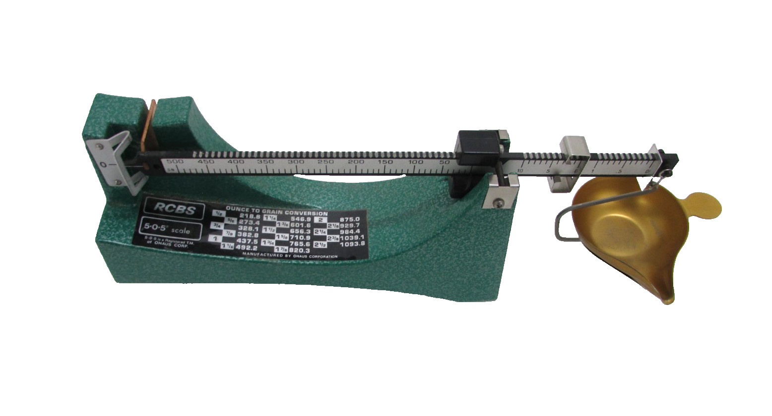 VINTAGE RCBS RELOADING SCALE 5.0.5 w/ ORIGINAL BOX