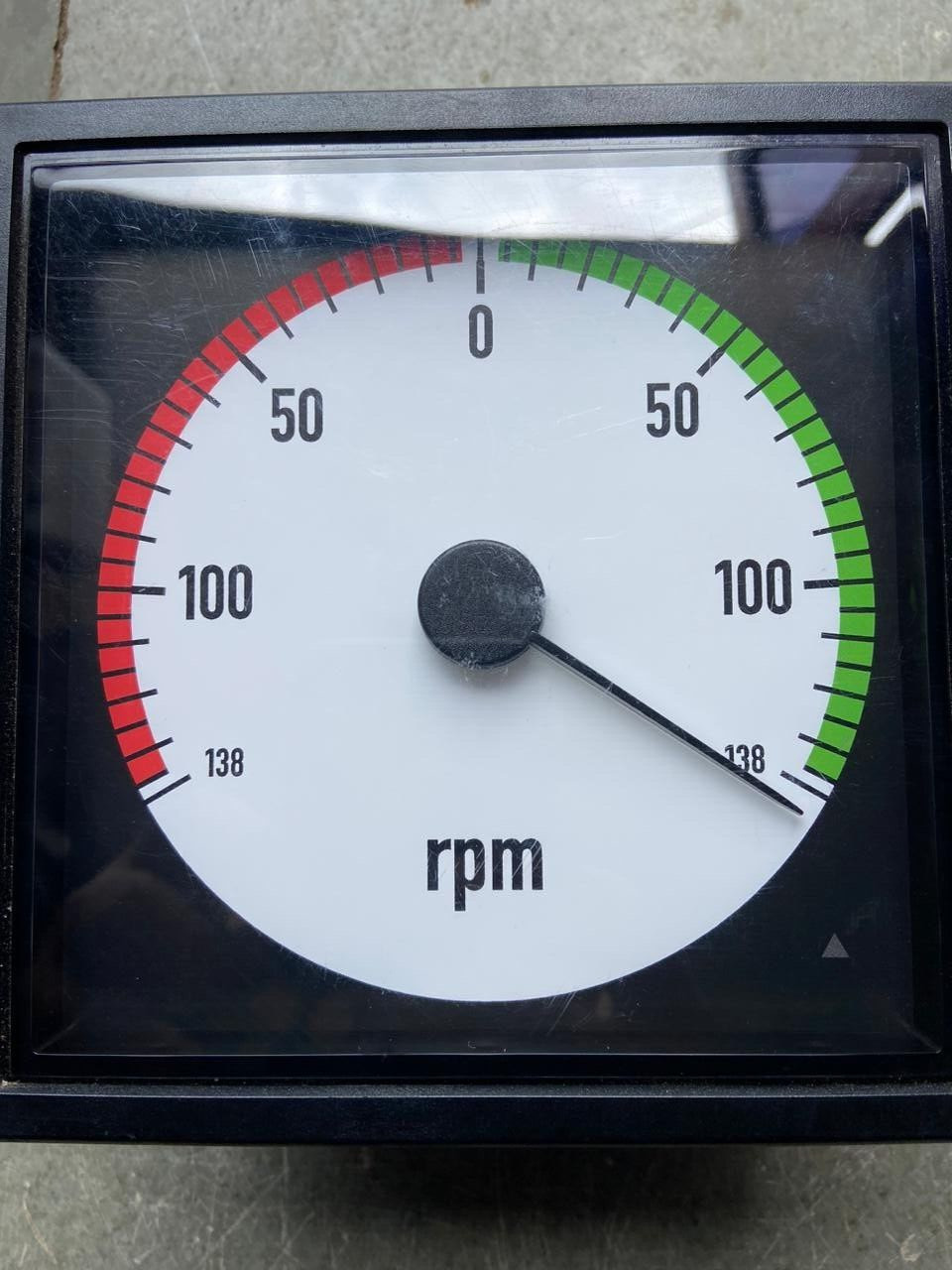 DEIF XL144 ANALOG RPM INDICATOR