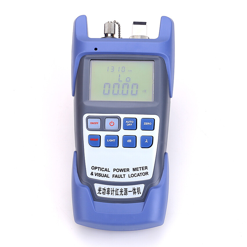 All-IN-ONE Fiber Optic Power Meter -70 ~ +10dbm 10mw Fiber Visual Fault Locator