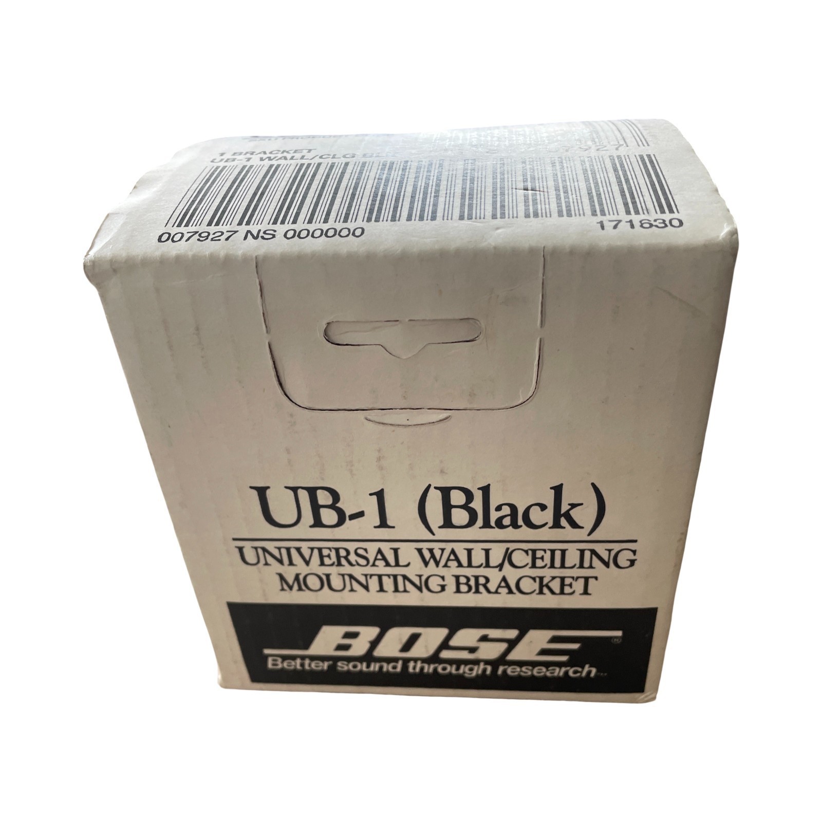 NEW BOSE UB-1 UNIVERSAL WALL/CEILING MOUNTING BRACKET (1 BRACKET) BLACK