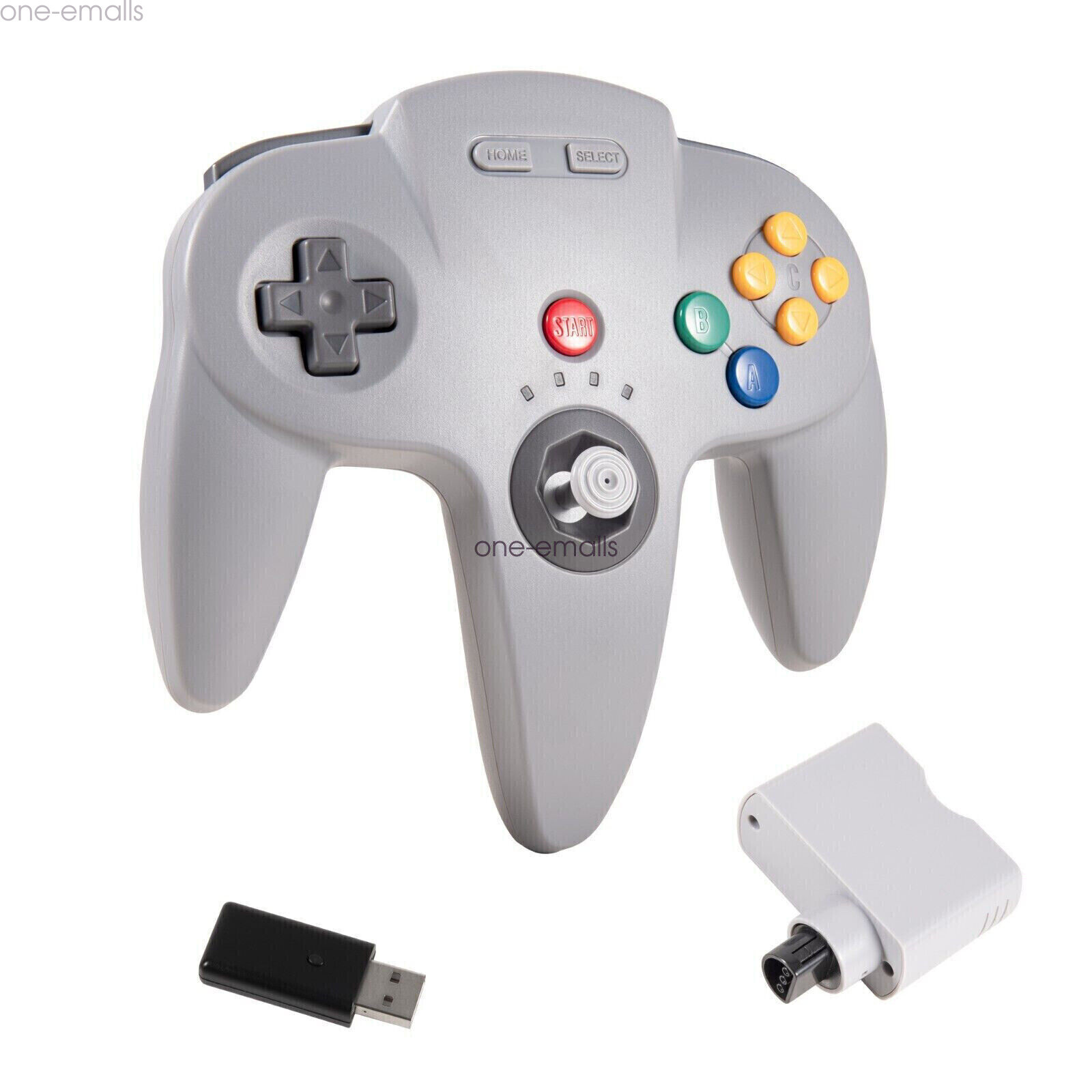 Wireless N64 Controller for Nintendo 64 Console/ Switch Mac Windows Rechargeable