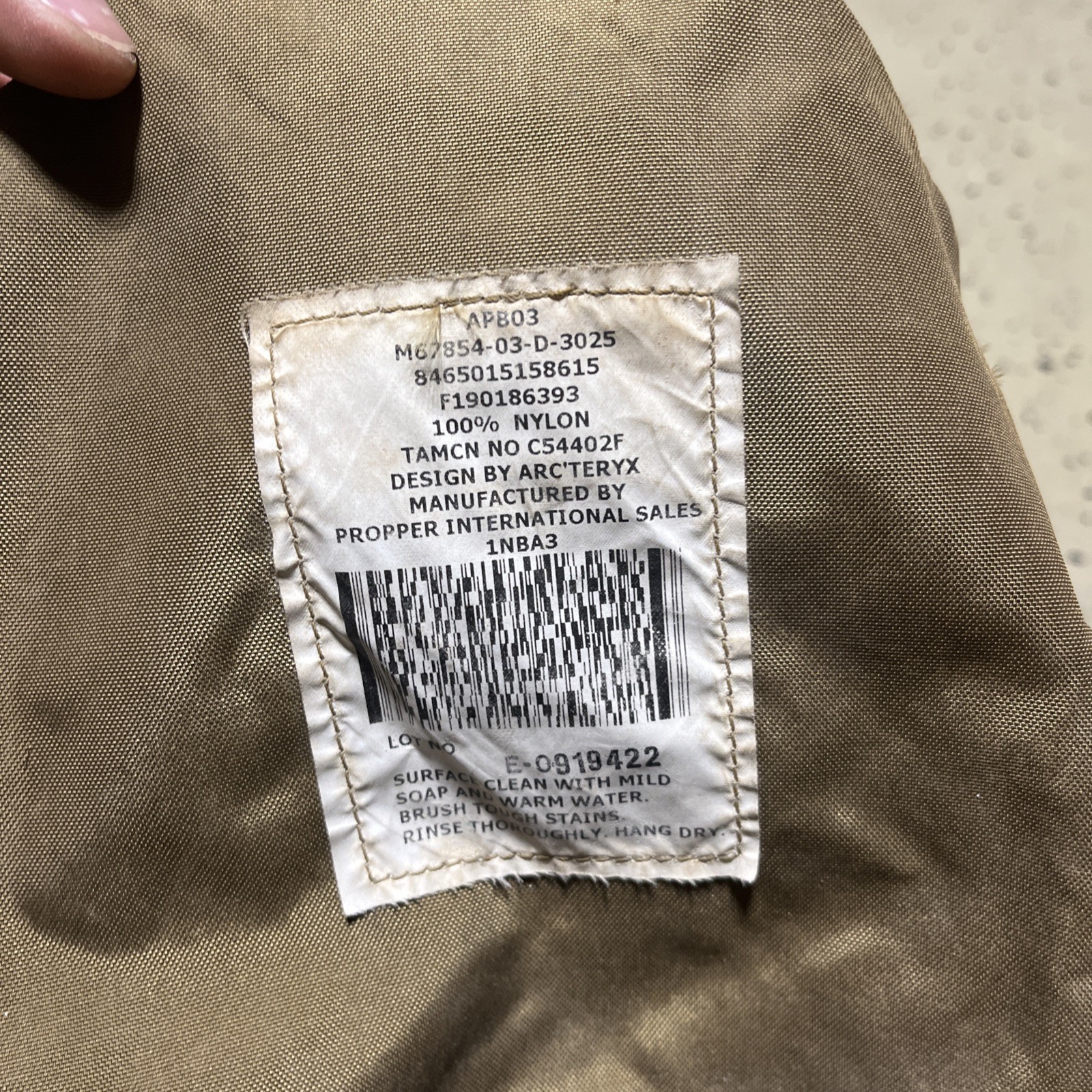 USMC Marine Corps ILBE MARPAT Rucksack Backpack Main Pack Propper for Arc’teryx