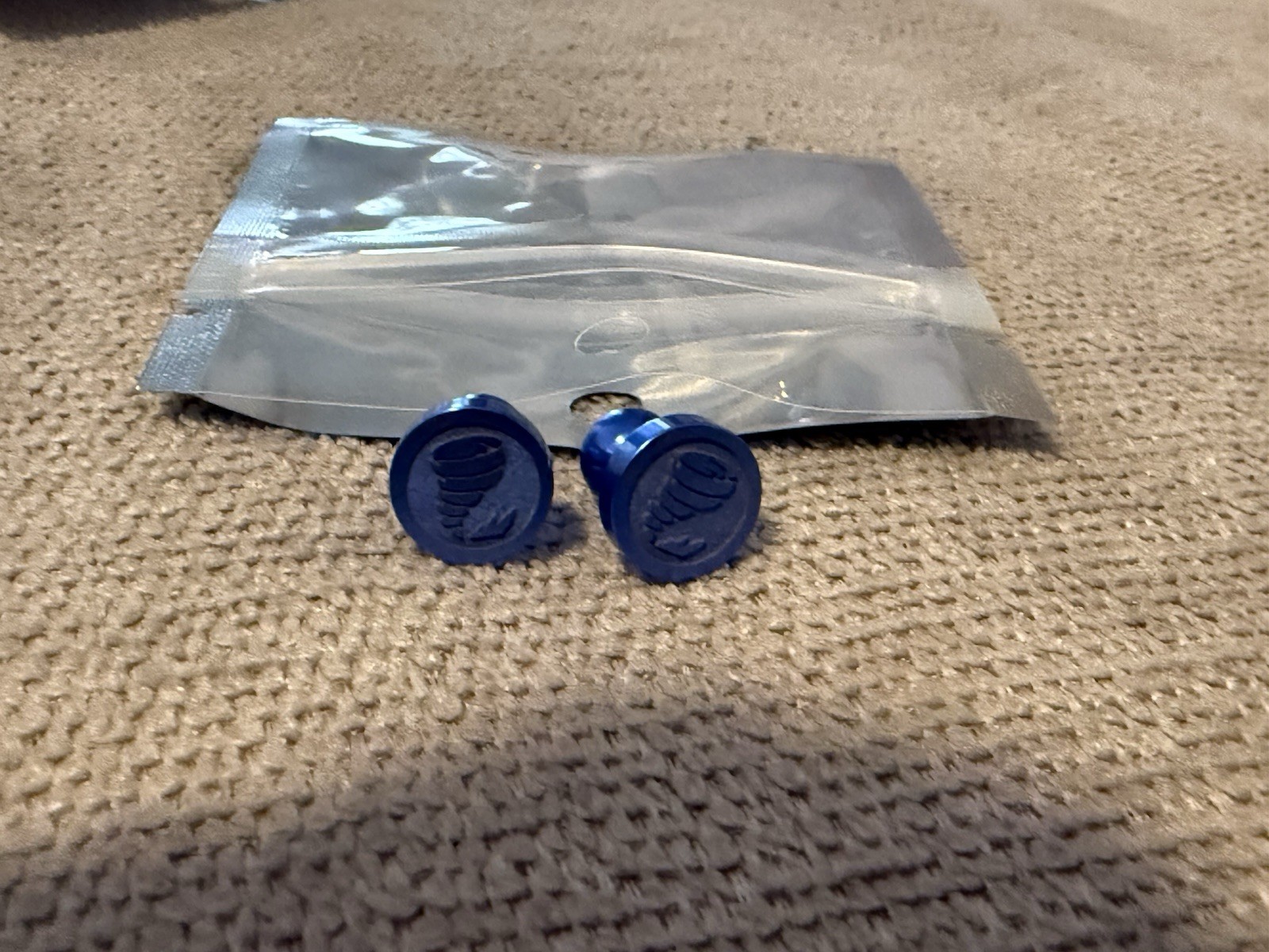 Paintball Jt Plugs Twister blue