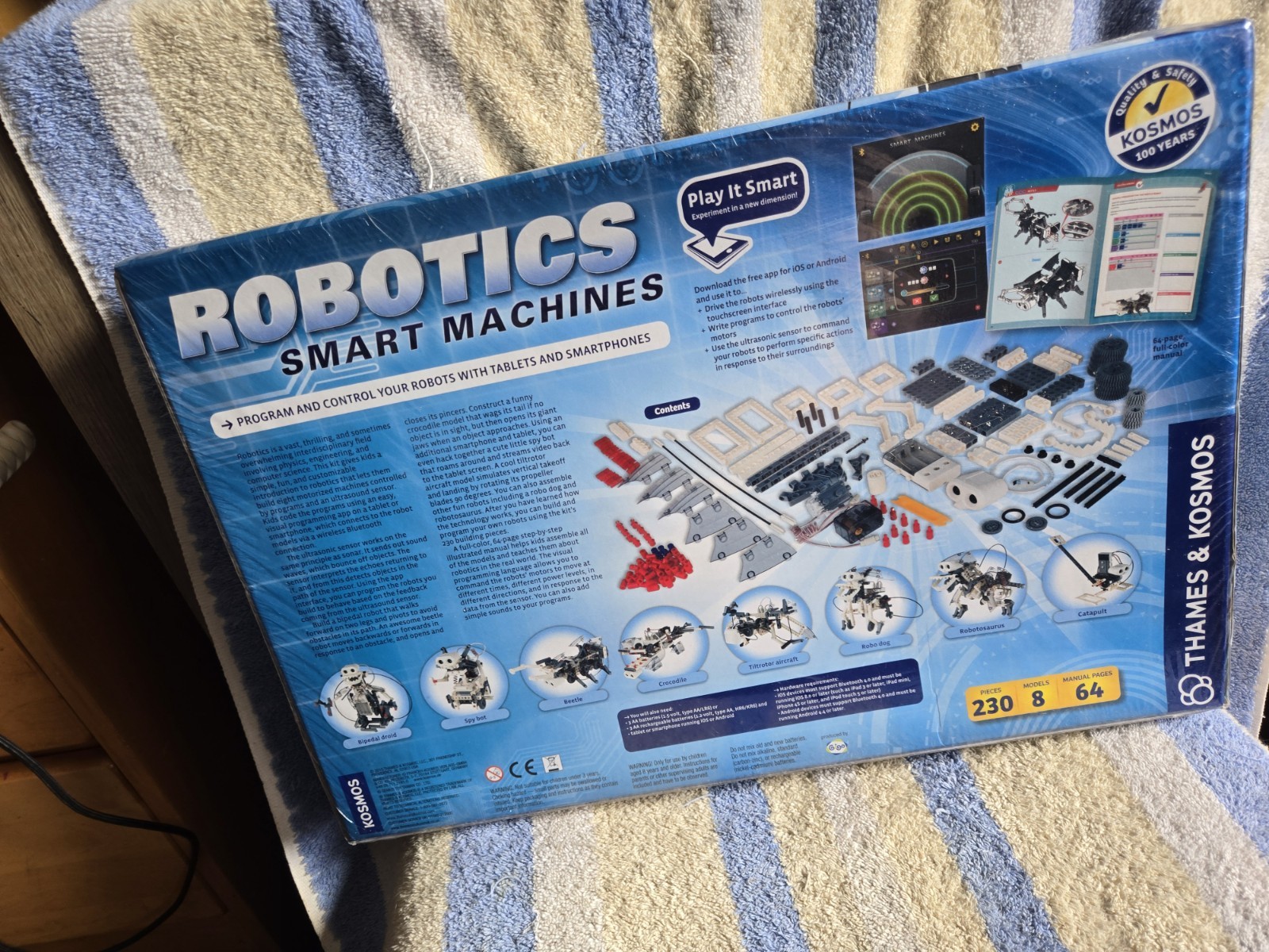 Thames & Kosmos 620375 Robotics Smart Machines Science Kit.