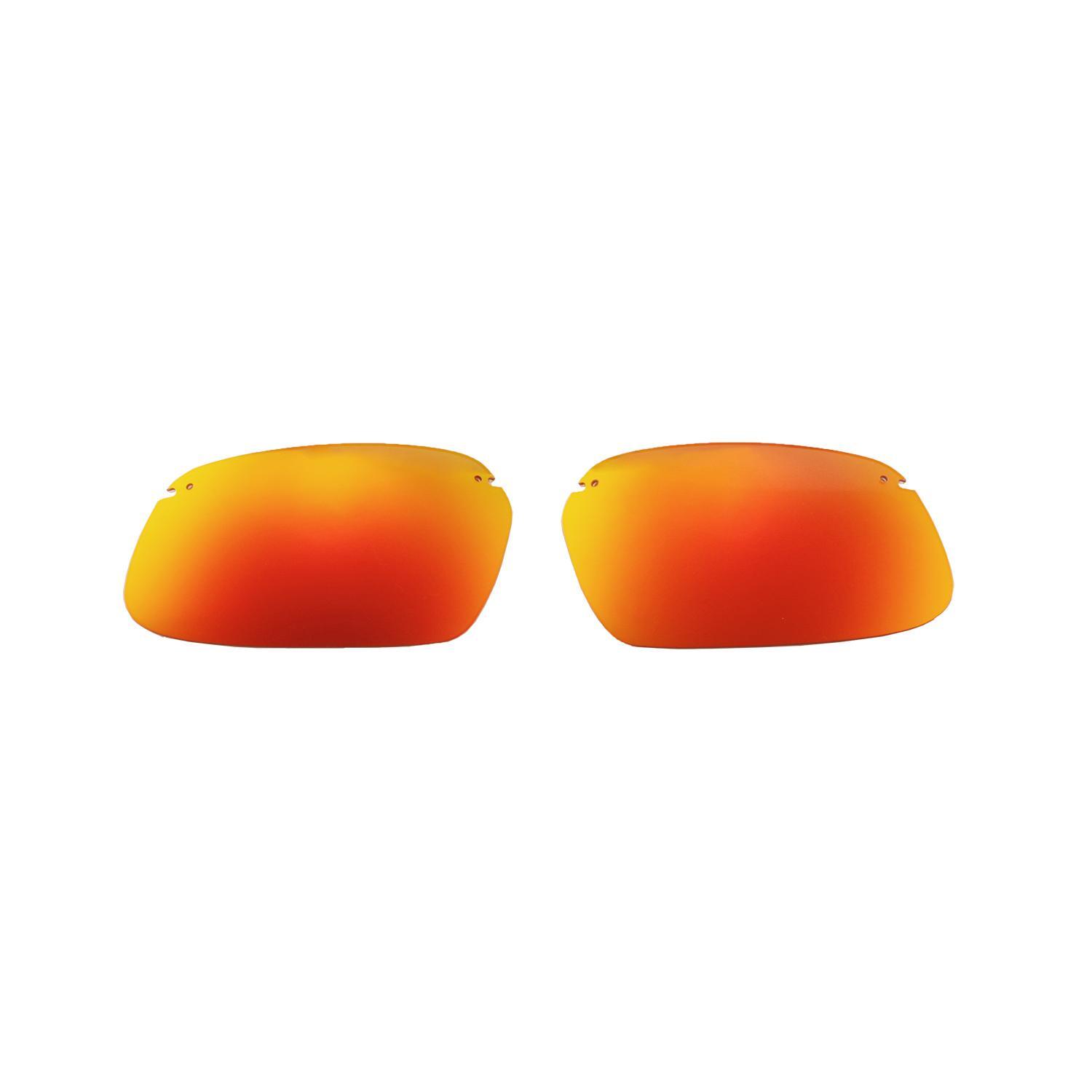 Walleva Fire Red ISARC Polarized Replacement Lenses For Maui Jim Kanaha