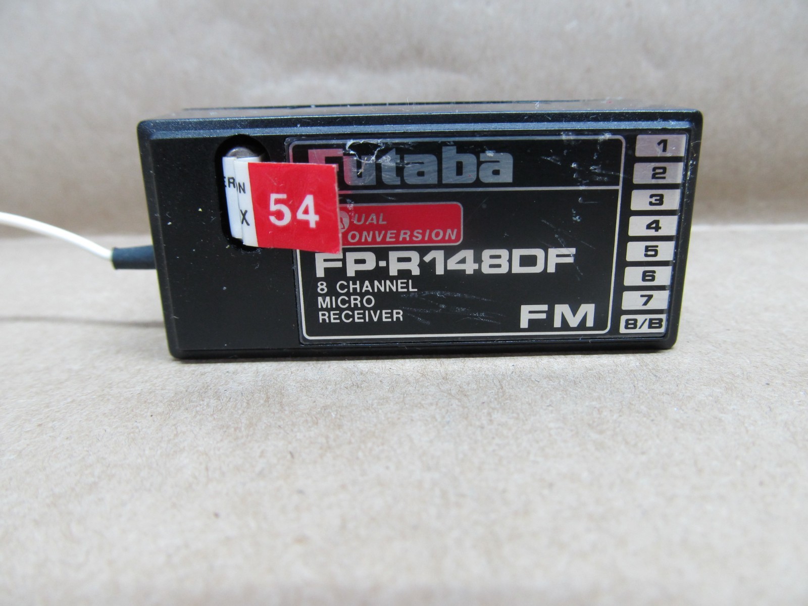 Futaba FP-R148DF - Eight Channel -Micro Receiver On Channel #54