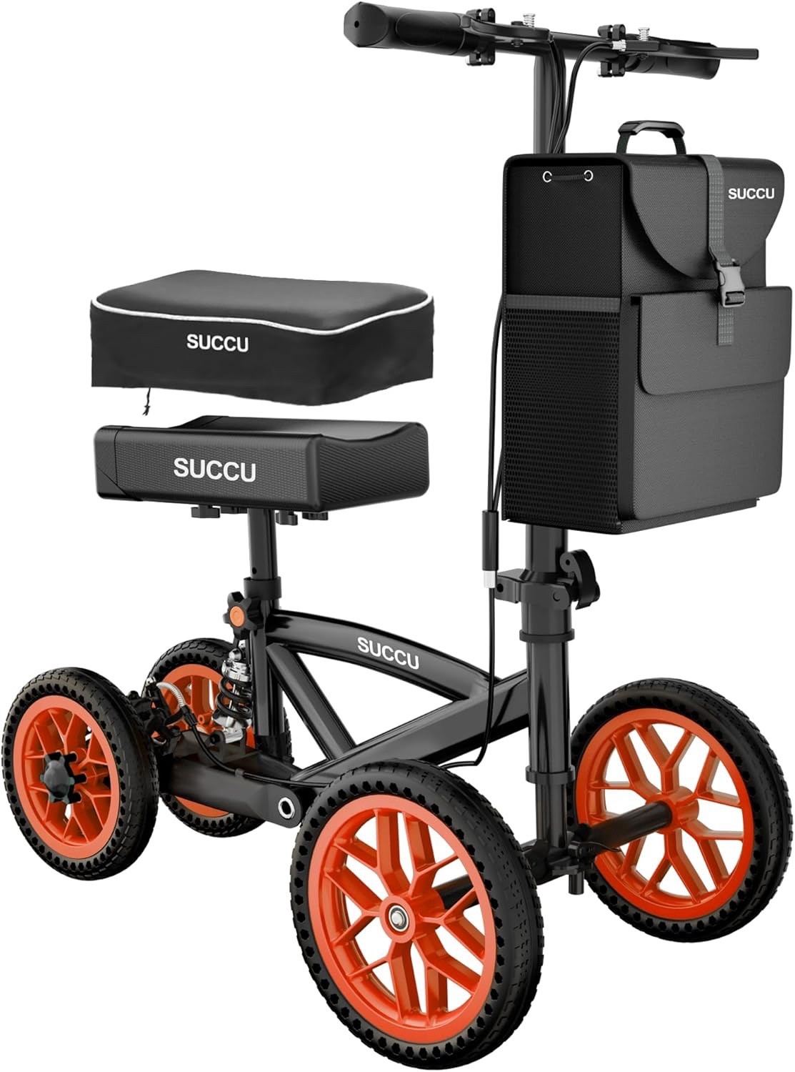 Succu Knee Scooter  Foldable  2202T Disc Brake 350lb 1233W
