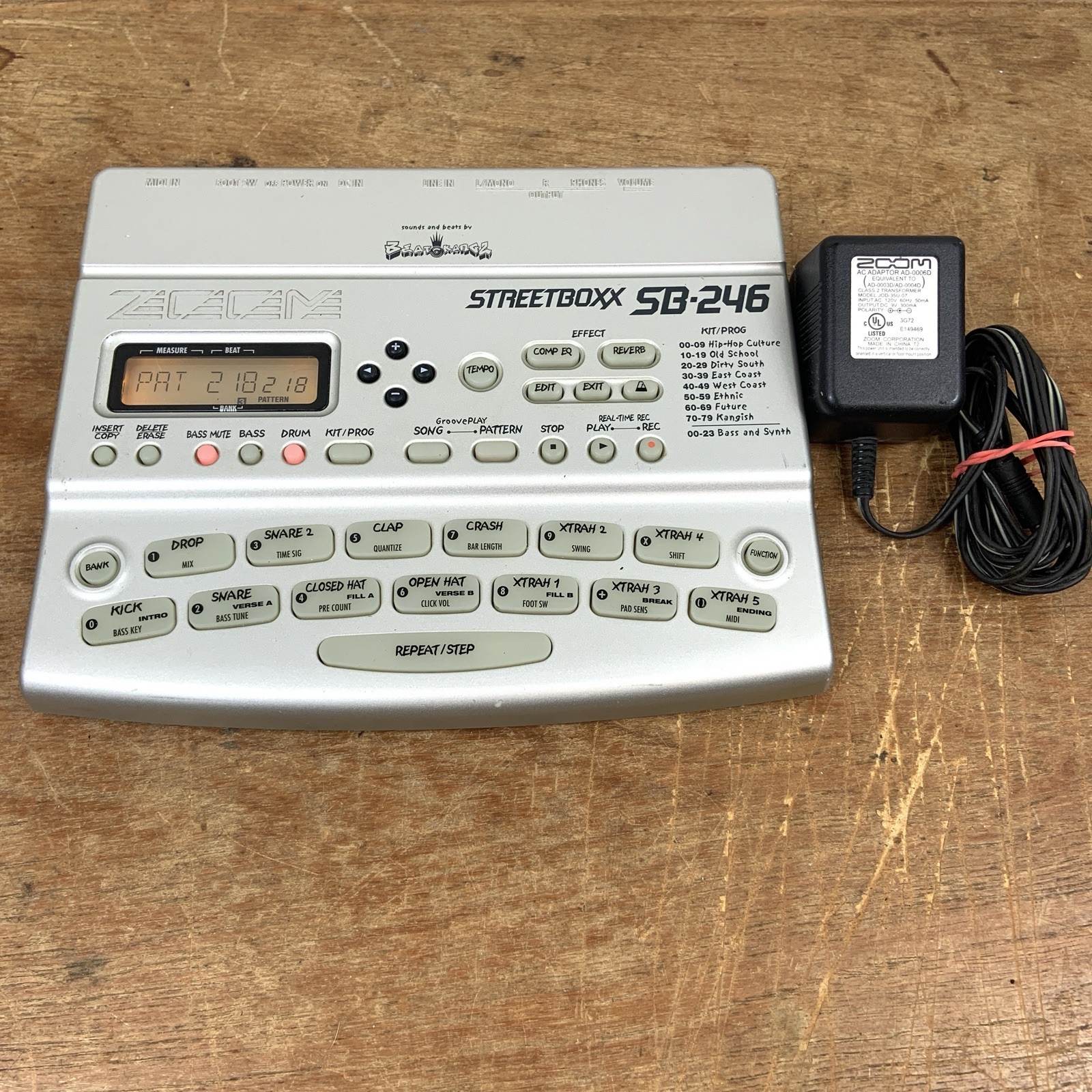 Zoom Streetboxx SB-246 Drum Machine