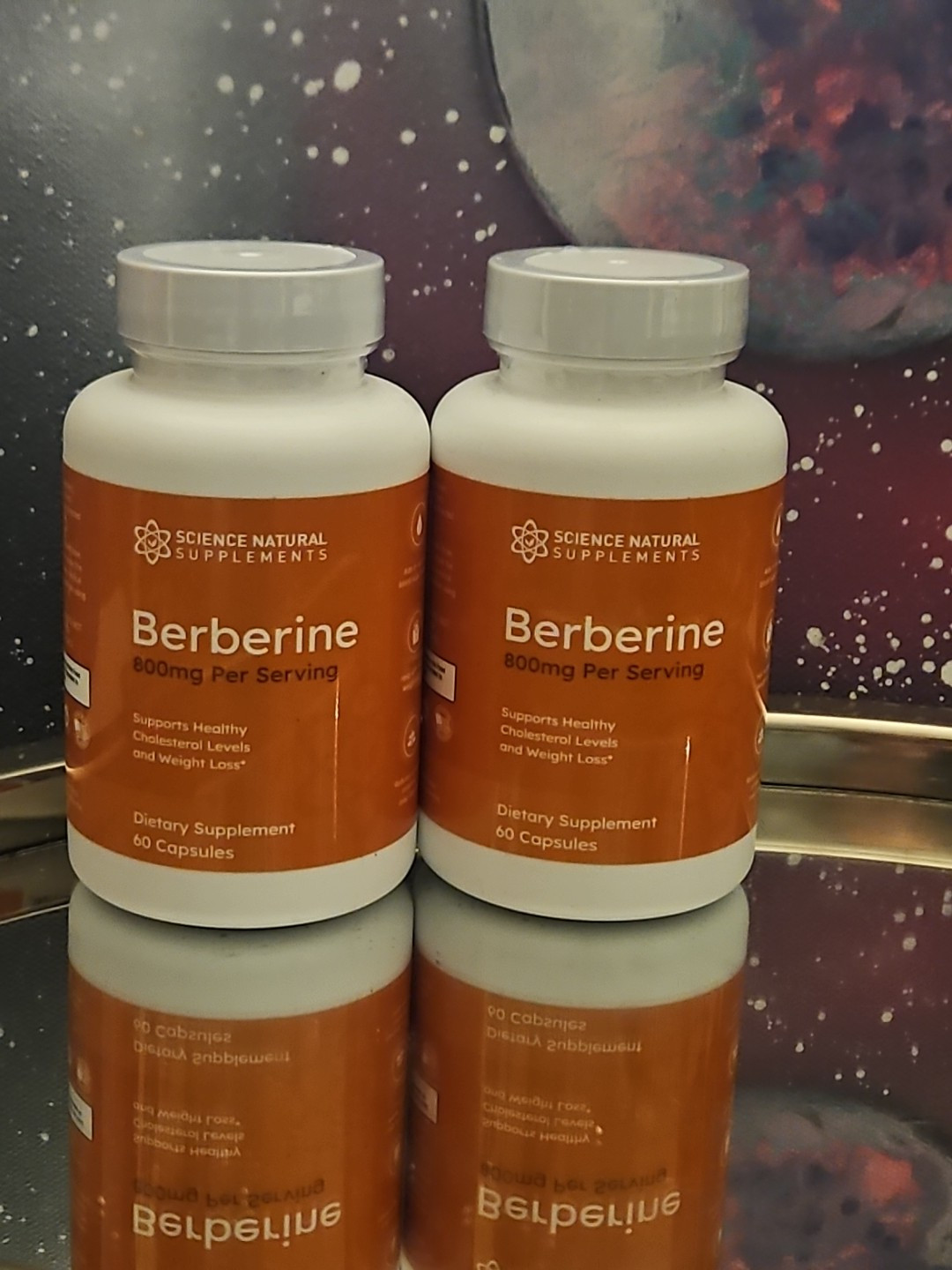 Berberine ScienceNaturals 2 Bottles! 800mg Cholestoral & Weight Loss Exp 2026-27