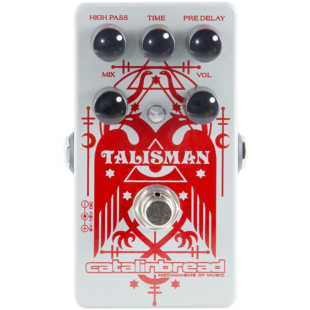 Catalinbread Talisman Plate Reverb Guitar Effects Pedal LN