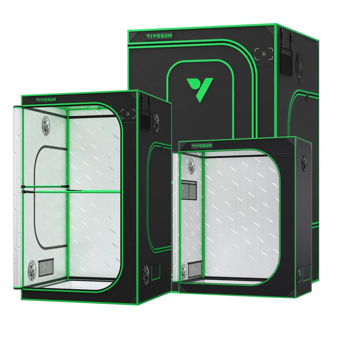 VIVOSUN Advance Grow Tent 2000D Oxford 22mm Pole for Indoor Hydroponic Planting