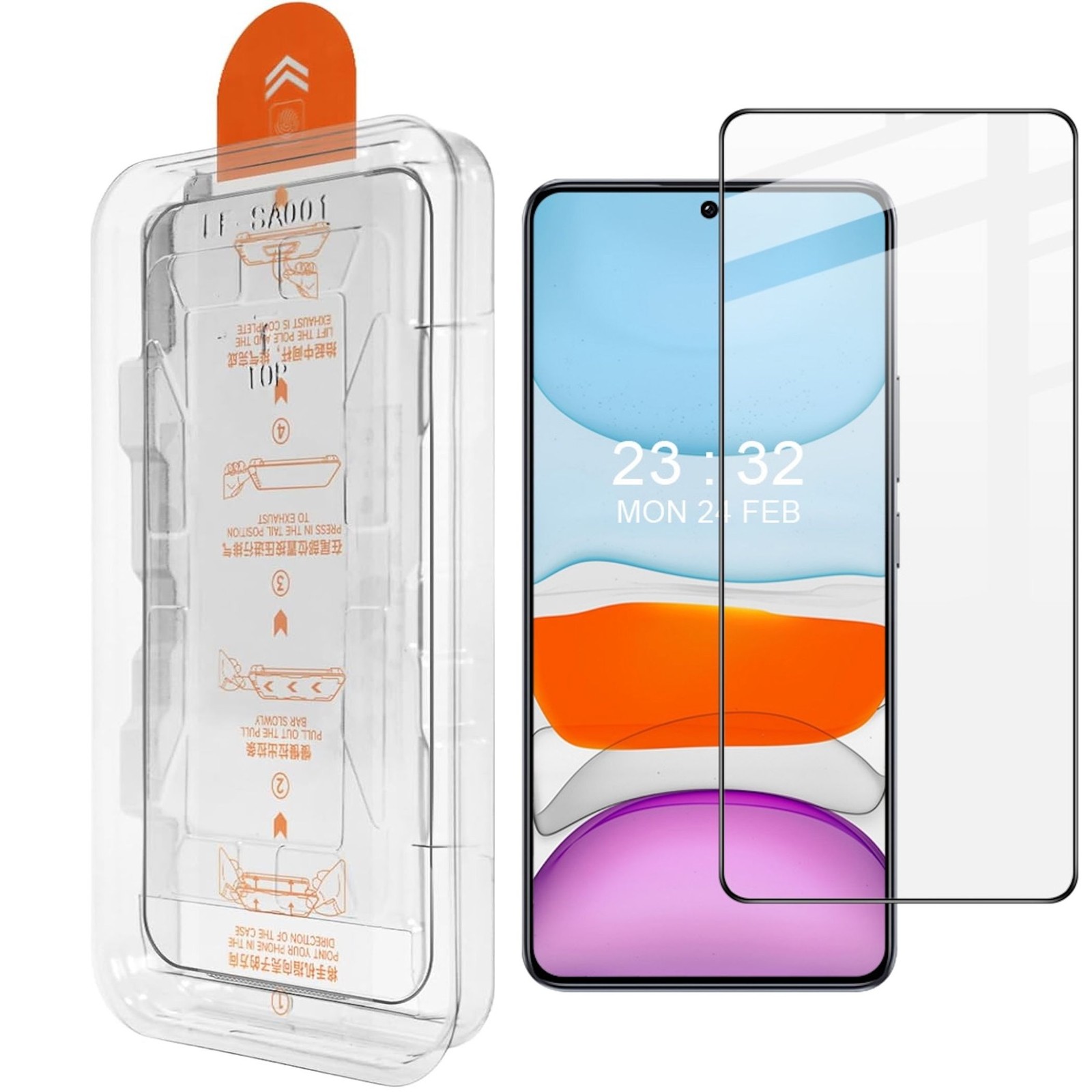 Easy Tempered Glass For Xiaomi Poco X8 Pro Max Attachment 9H Glass Screen Protector