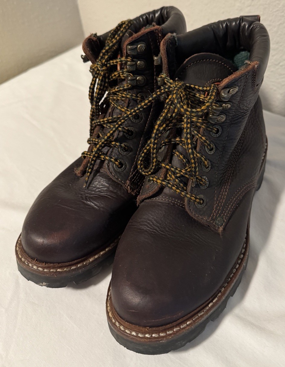 Haiker Siete Leguas Boots Mens 9.5 US 27.5 EE Mexico Brown Leather Goodyear Welt