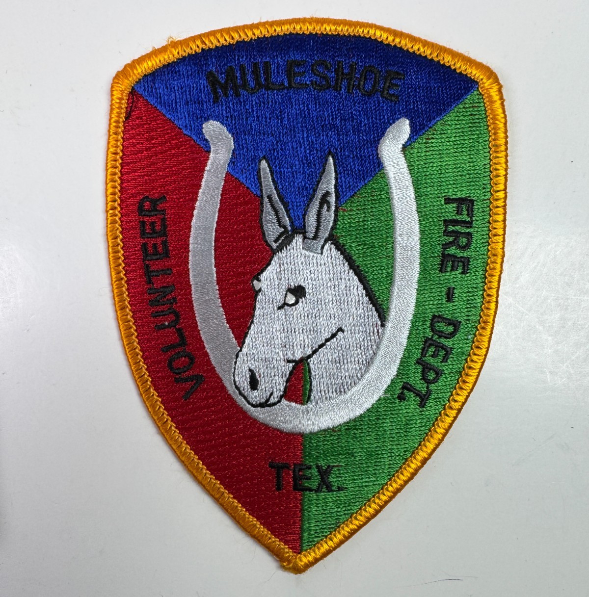 Muleshoe Fire Texas TX Patch N2