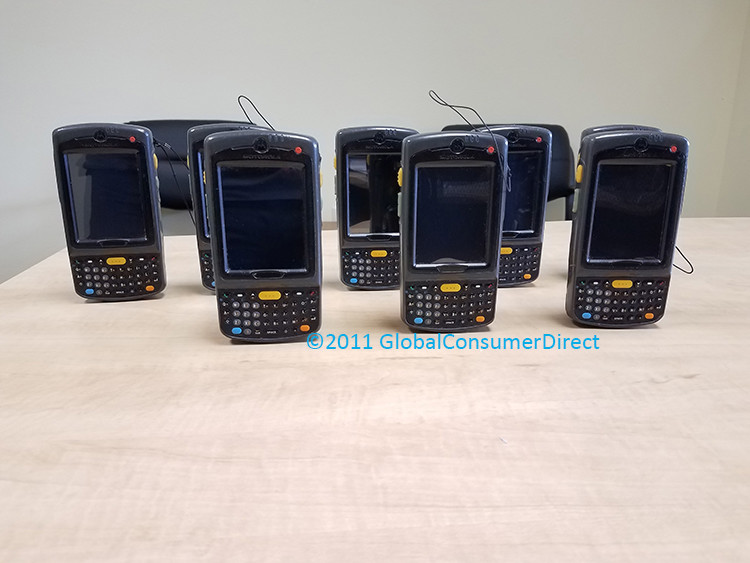 LOT of 10x Motorola MC75A0-PY0SWQQA9WR 1D Laser Barcode Scanner PDA WM6.5 WiFi