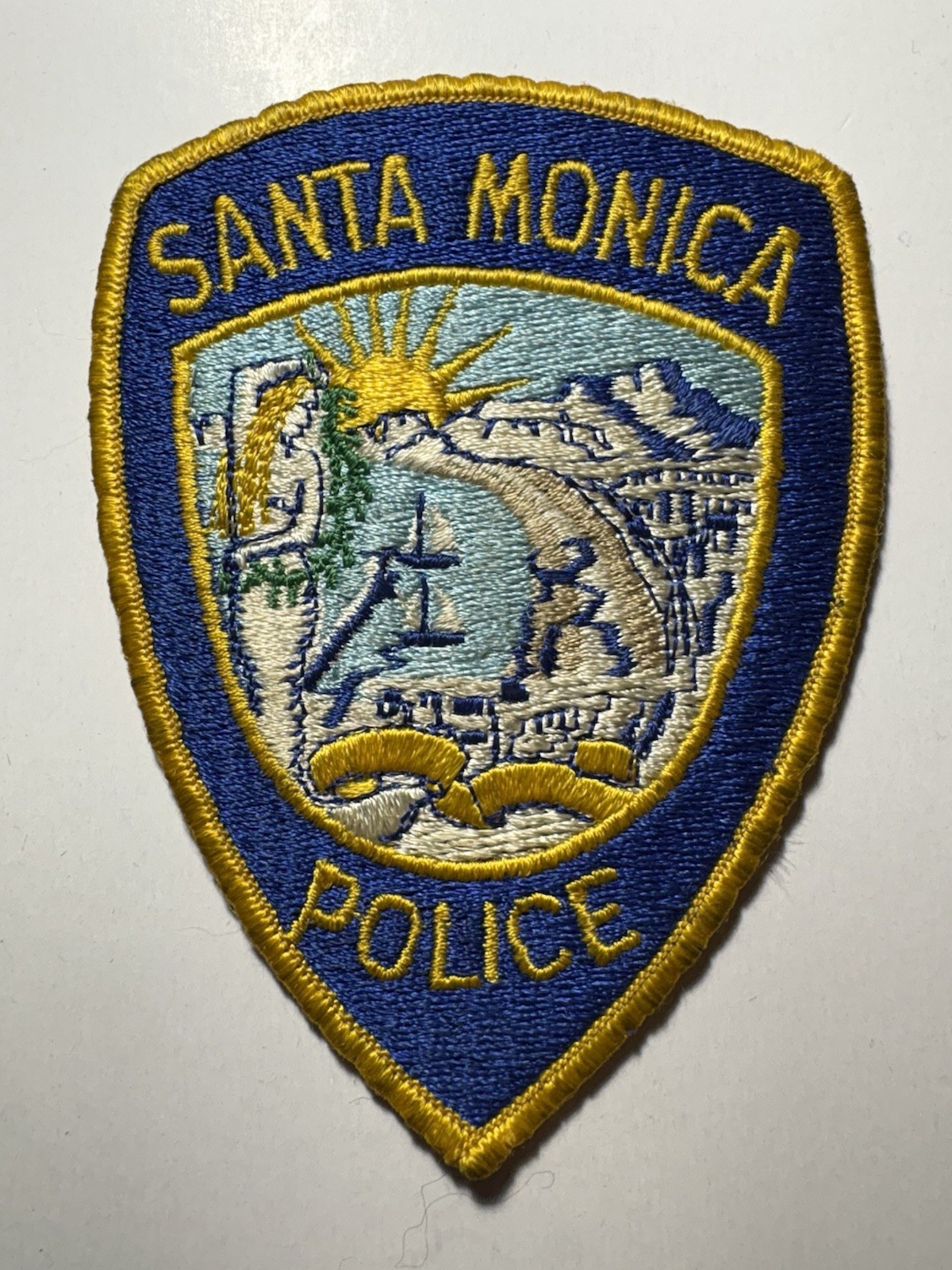 Santa Monica California Police Patch