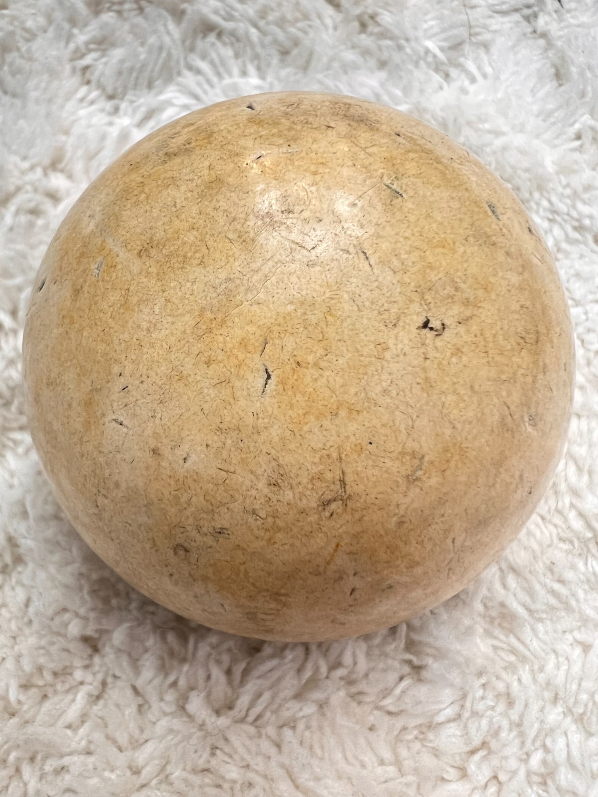 Rare Vintage 2 1/4" Clay Pool Ball, 5 Ball