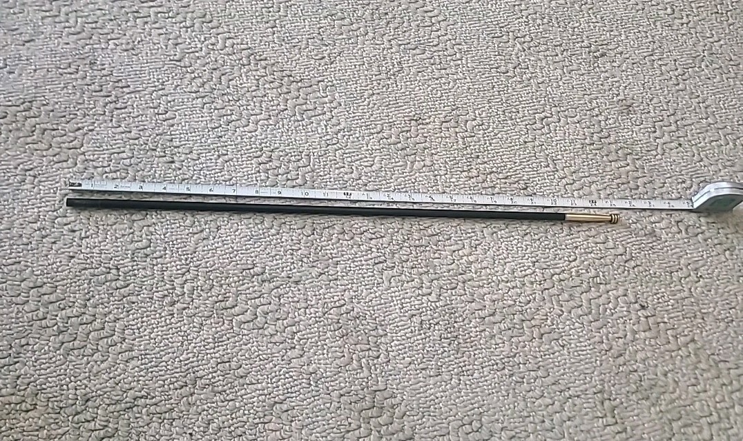 CVA Stag Horn Inline Muzzleloader .50 Cal 25 Inch Synthetic Rifle Ramrod