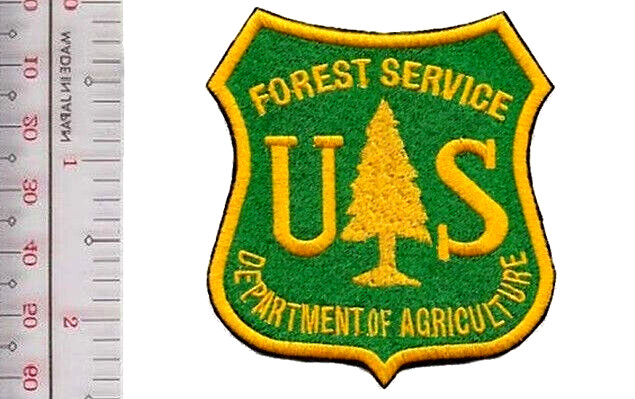 Hot Shot Wildland Fire Crew US Forest Service USFS Patch vel hooks NO TARIFF