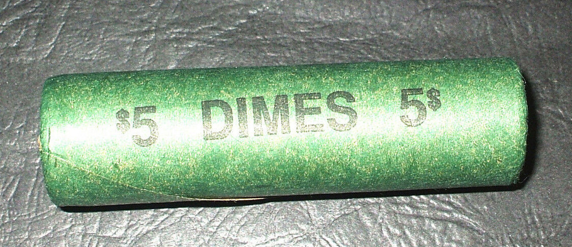 1973-D Uncirculated ROOSEVELT DIME ROLL💥💥💥💥💥💥💥💥💥💥💥💥💥💥💥💥💥💥💥💥