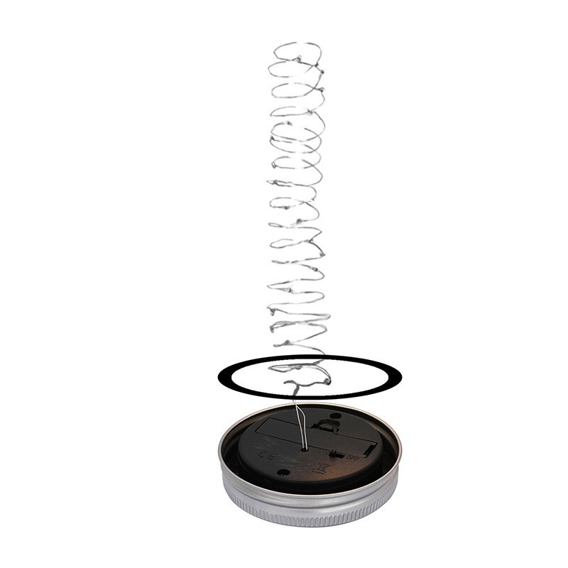 6 Pack Solar Mason Jar Lid Insert 20 LED Mason Jar String Lights for Glass Mason