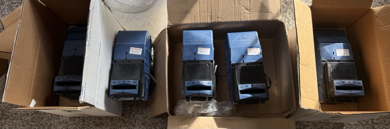 Pyramid Technologies Trilogy Bill Acceptors With Stackers