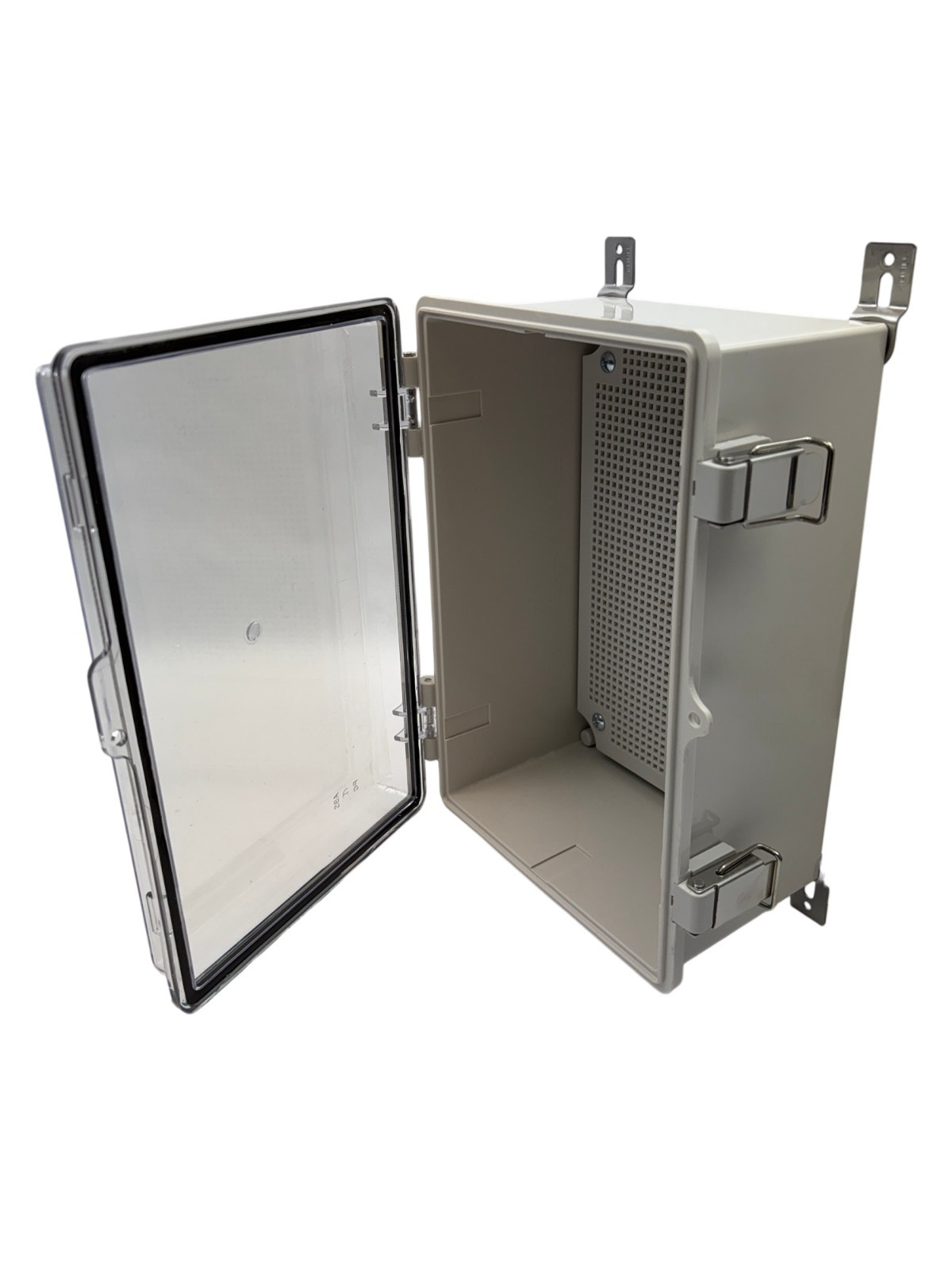 DAE B1929a ABS watertight NEMA 4 IP67 Enclosure,Mounting Plate,11.4″x7.5″x5.5″