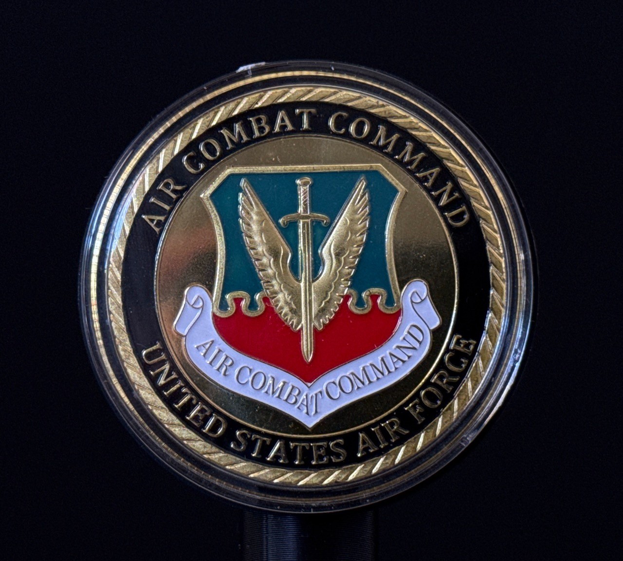 U.S. Air Force Air Combat Command Challenge Coin