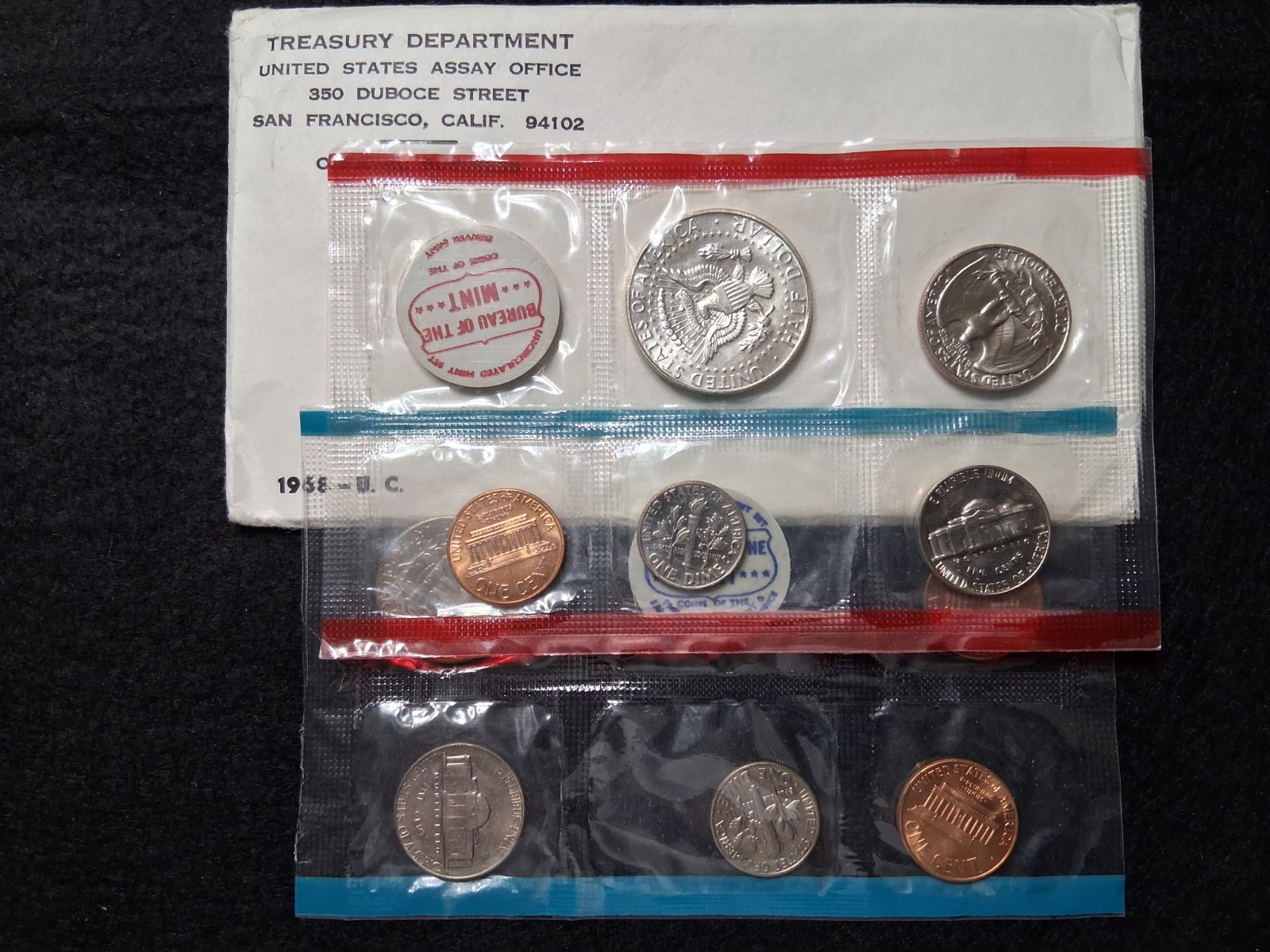 1968 US Mint Set P and D