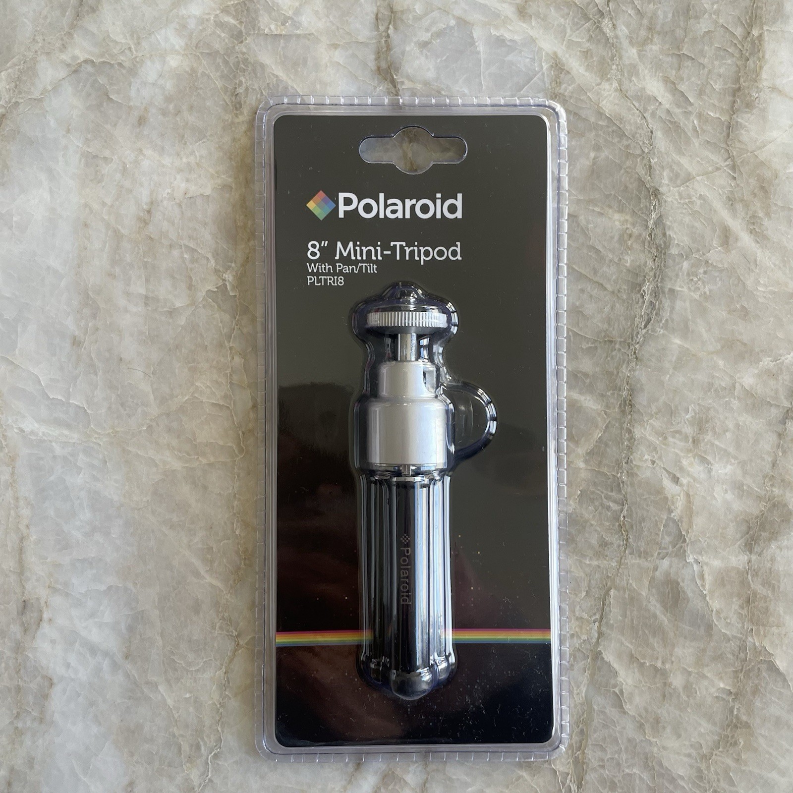 Brand New Polaroid 8" Mini-Tripod with Pan/Tilt PLTR18 Unopened Sealed Original!